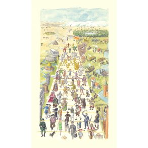 Skalks tidstavle, kunstplakat